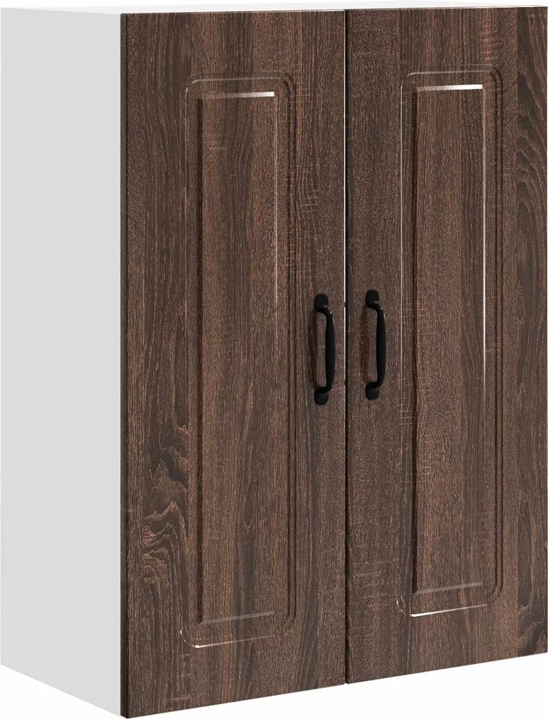 vidaXL Konyhaszekrény Kalmar Barna Tölgy 60 x 31 x 80 cm Faanyag