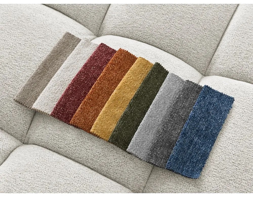 Fehér zsenília lábtartó Everest – Bobochic Paris