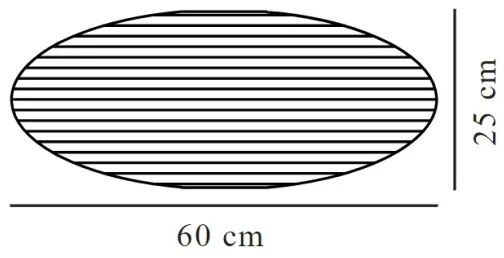 Nordlux - VILLO E27 árnyékoló, 60 cm átmérő, szürke