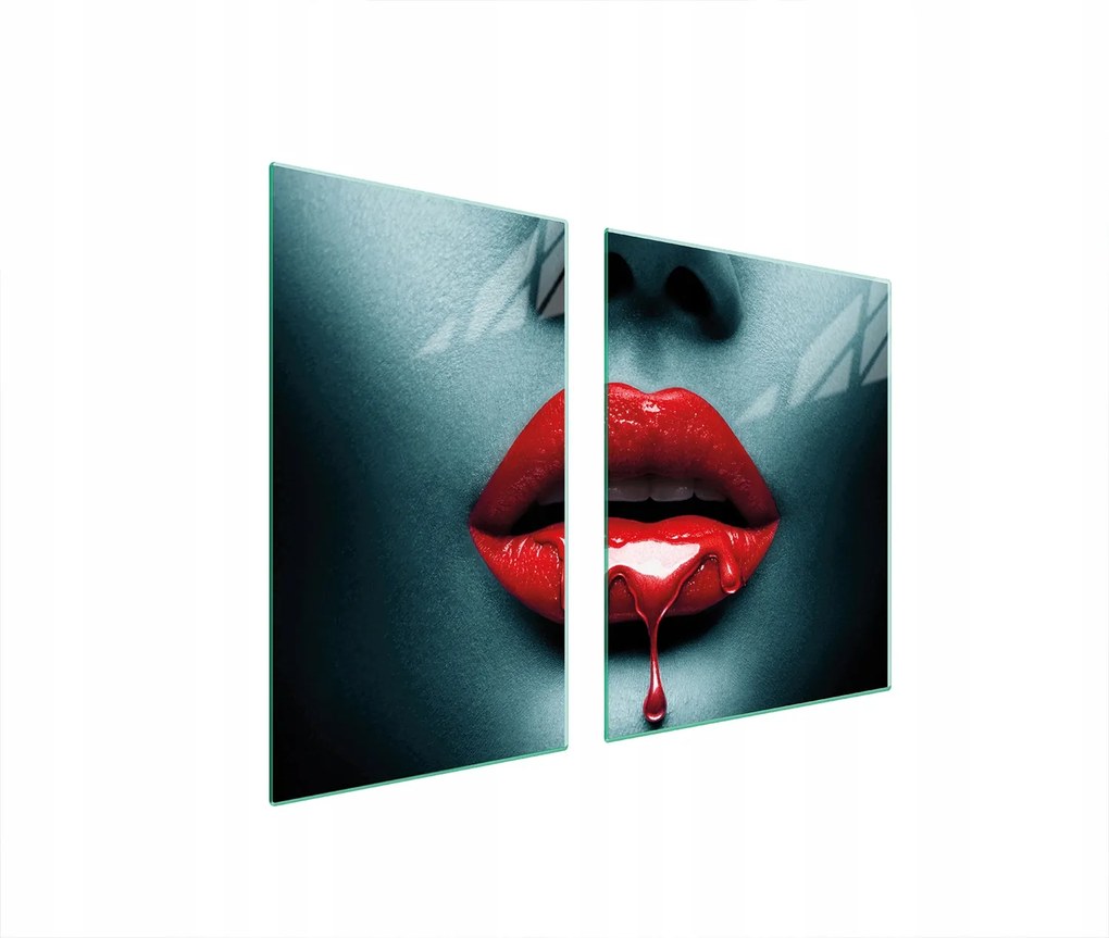 Üveglap És Vágódeszka 100x52 Száj Edzett Üveg