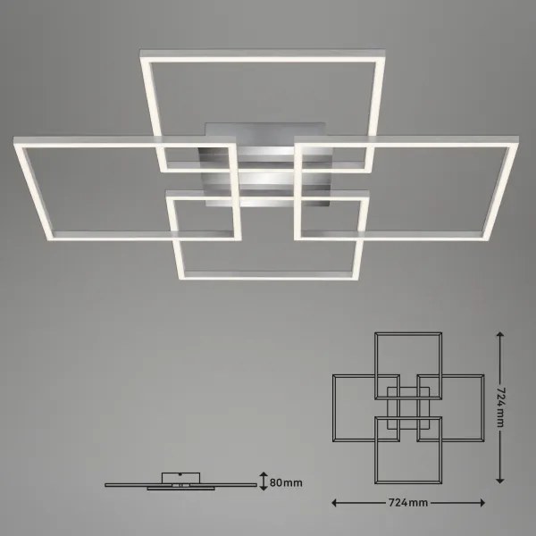 Briloner - LED állítható mennyezeti lámpa FRAME 4xLED/12W/230V