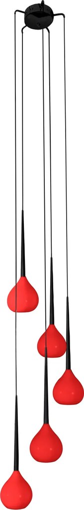 Függeszték 235 Piros Aga AZZARDO-1072