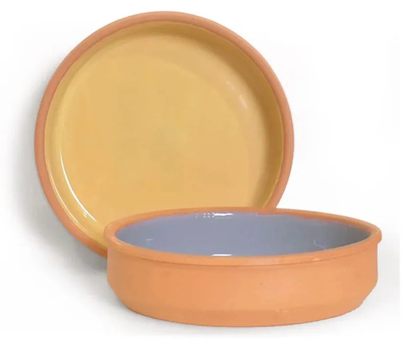 Kerek kerámia sütőtál 2 db 16*4 cm
