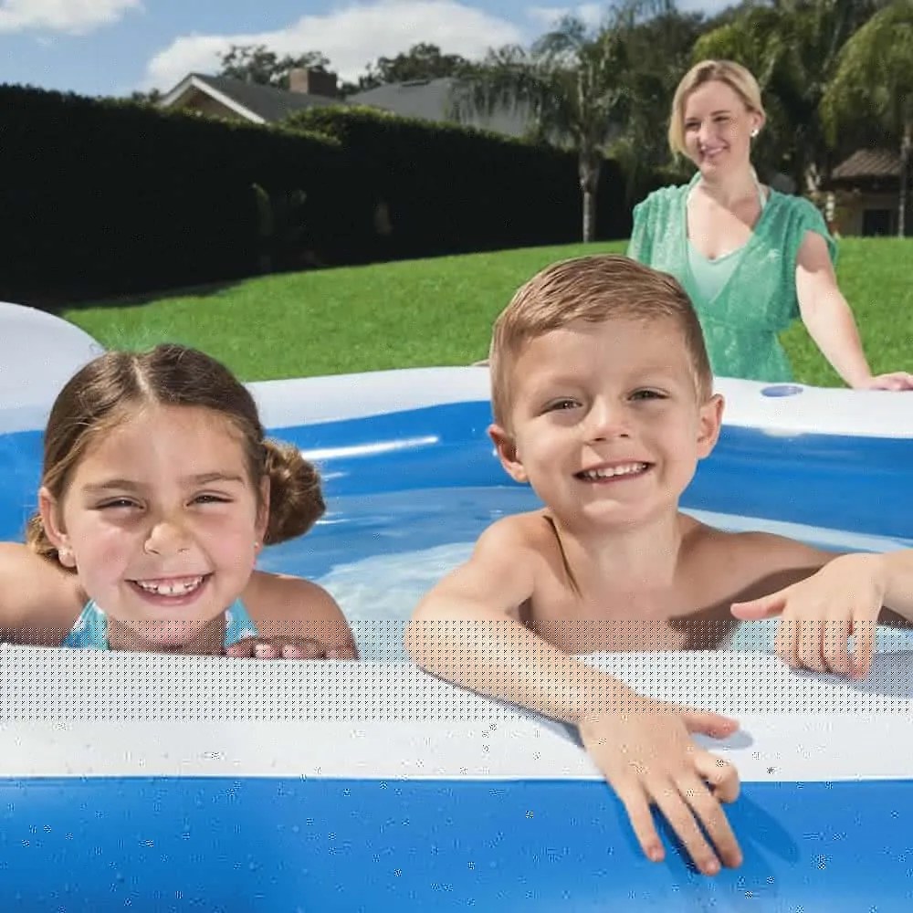 Bestway Family Fun felfújható gyerek medence 213 x 207 x 69 cm