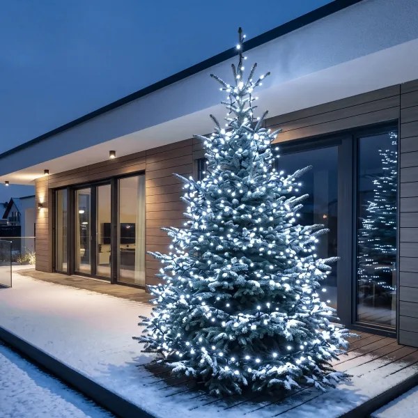 BRILAGI - LED kültéri karácsonyi fényfüzér 400xLED 13m IP44 hideg fehér