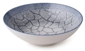 24 részes kék/porcelán étkészlet