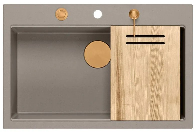 gránit mosogató MARC 110 WORKSTATION Beige