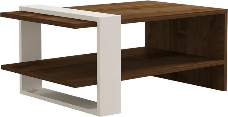 Gaye - Walnut, White
