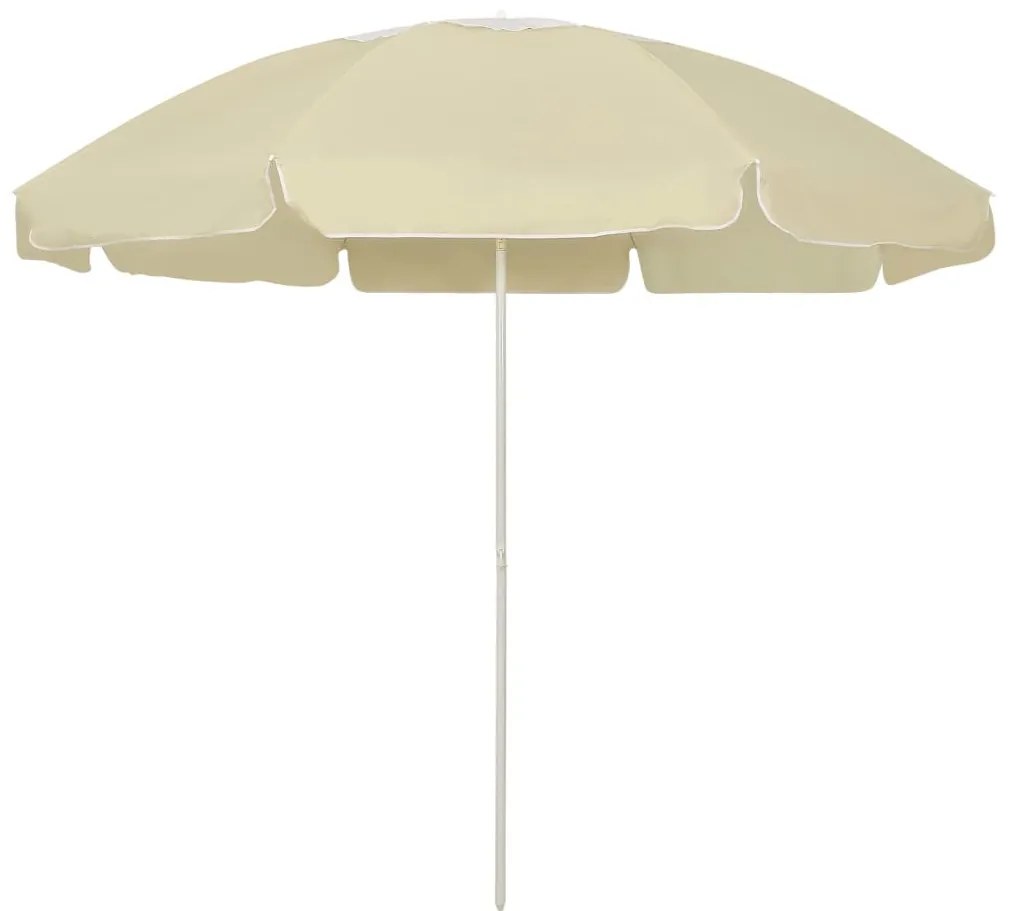 homoksárga strandnapernyő 240 cm
