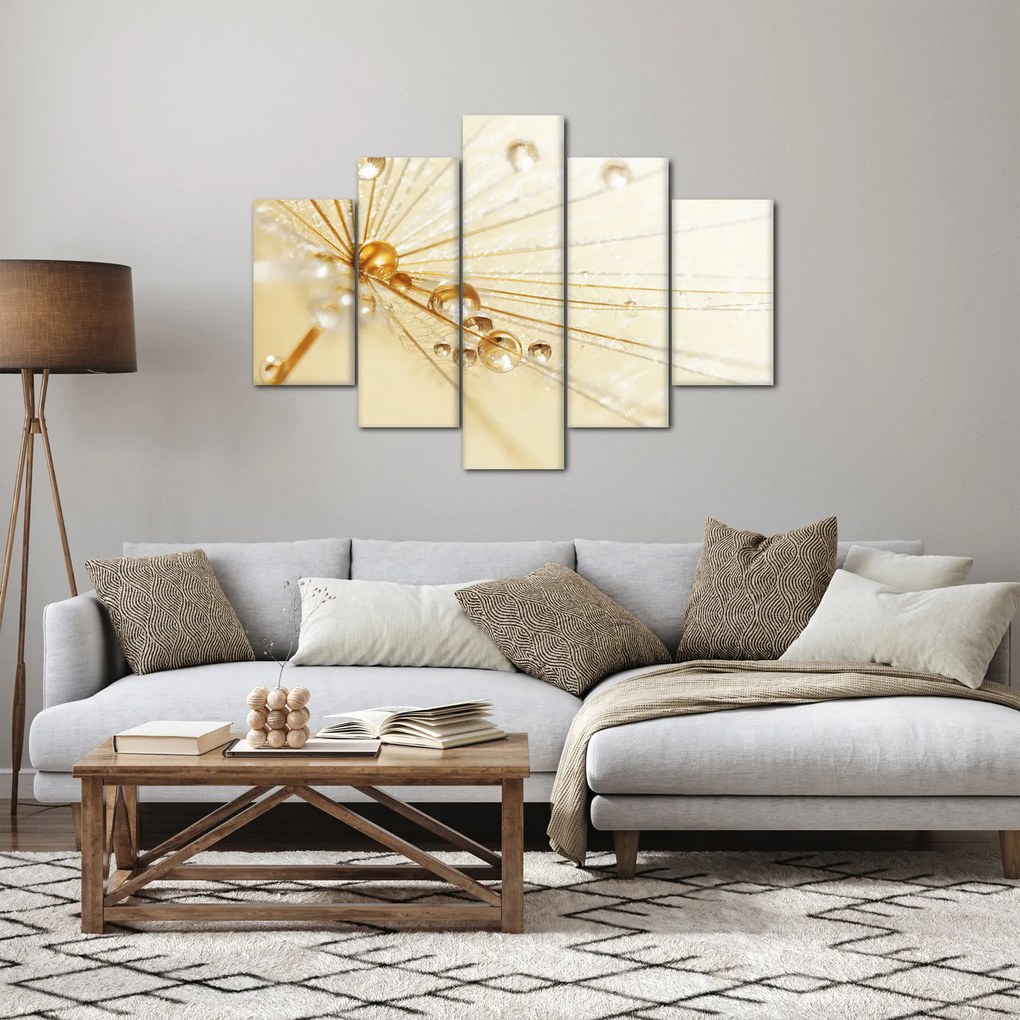 Kép - Makro fotó pitypangról (150x105 cm)