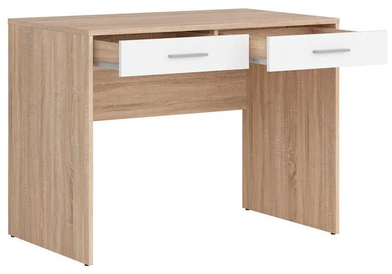Íróasztal Nepo Plus 2 (szonoma tölgy + fehér) . 1098269