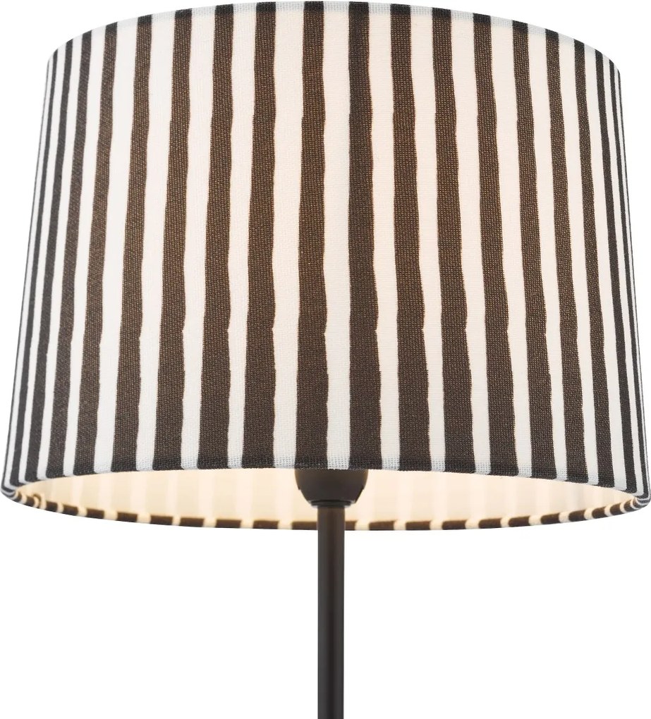 Dar Lighting modern skandináv asztali lámpa sosa matt fekete darsos4222