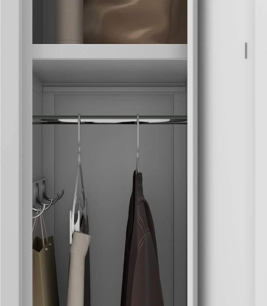 Fém BHP munkaszekrény szürke: KACPER II 1 Plus