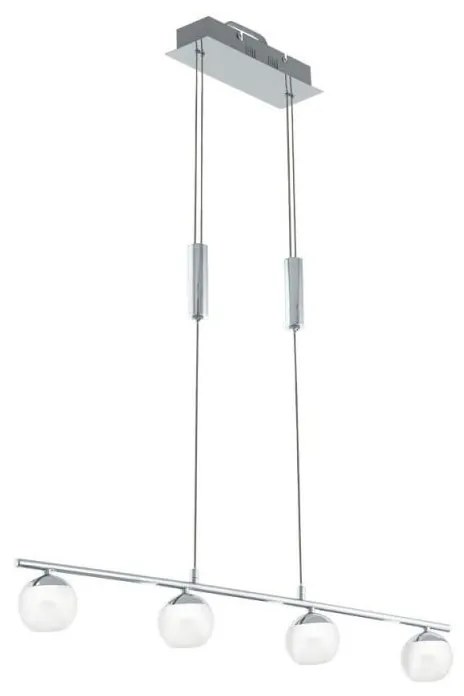 Eglo 32868 - LED Csillár zsinóron BORRIOL 4xLED/4,5W/230V