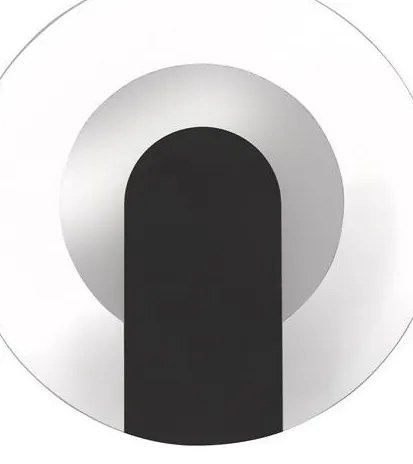 Searchlight 95410BK - LED fali lámpatest TARGET LED/7W/230V fekete