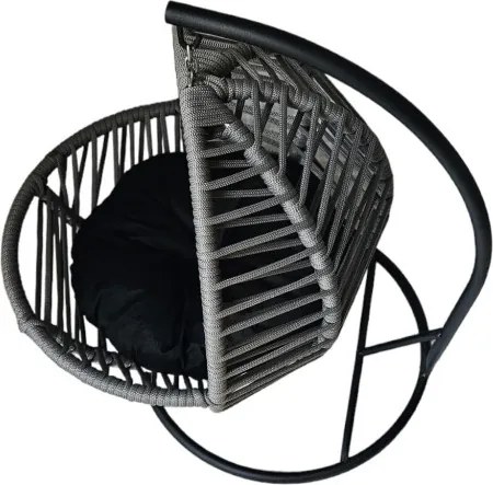 Hintafotel macskáknak, szürke 45x45x70 cm