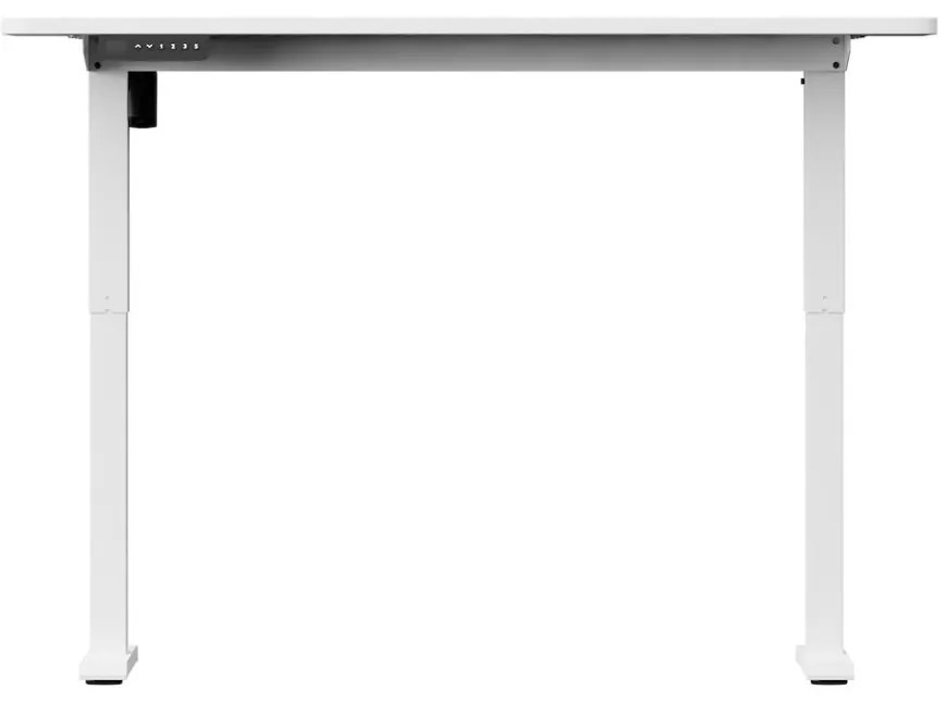 Elektromosan állítható magasságú íróasztal iskolakezdéshez, ülő-/állómunkához 120x60cm fehér LVN System Control