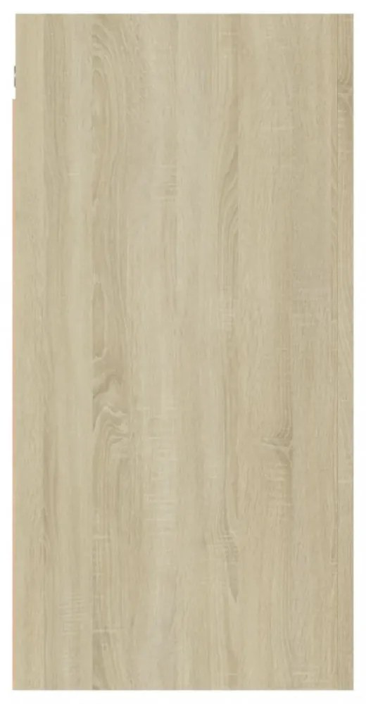 2 db sonoma tölgy szerelt fa TV-szekrény 30,5x30x60 cm