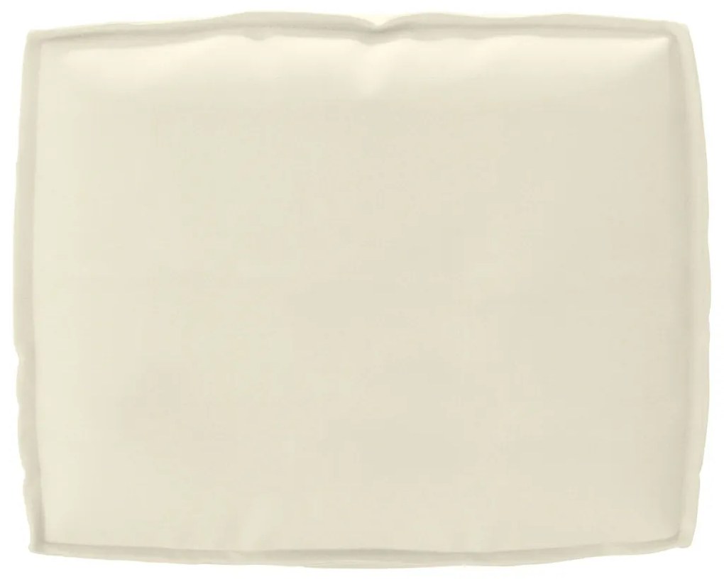 Raklap párna háttámlához Krém 50 x 40 x 12 cm Oxford szövet