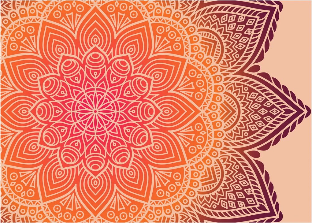 Kép - mandala art (70x50 cm)