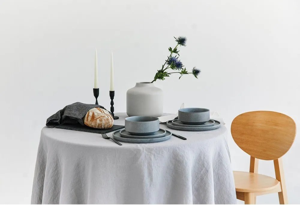 Kőedény hatszemélyes étkészlet 18 db-os Malia – Bonami Selection