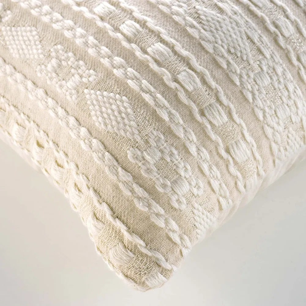 Pamutkeverék párnahuzat 40x40 cm Ilies – douceur d'intérieur