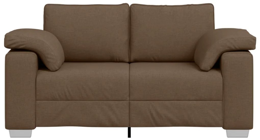 vidaXL Kanapé Barna 160 x 77 x 82 cm szövet