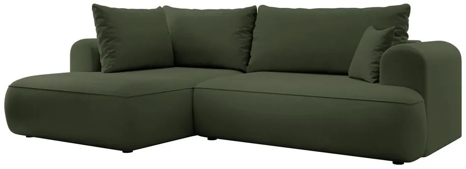 Sarokkanapé Olivo II (B) (zöld + fekete). 1099255