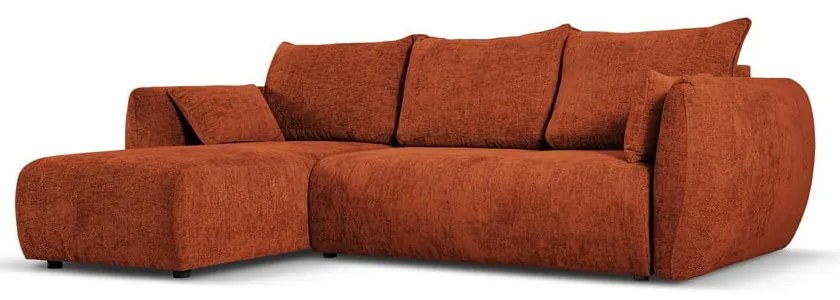 Narancssárga sarokkanapé (bal oldali) Matera – Cosmopolitan Design