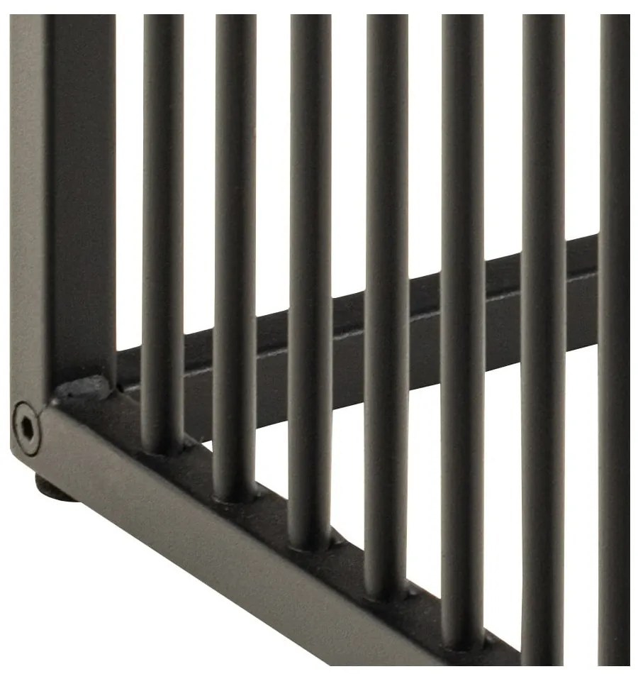 Tárolóasztal üveg asztallappal 40x40 cm Strington – Actona