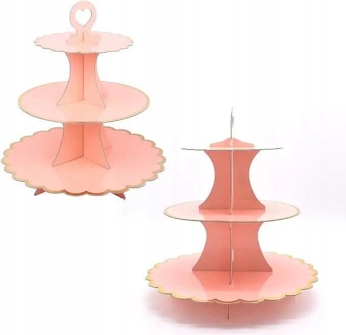 Muffin Tészta Állvány, Édességtartó 2db