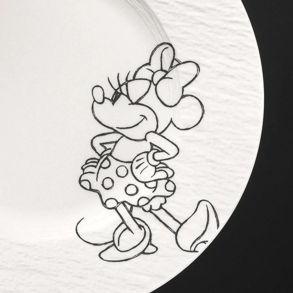 Manufacture Rock blanc reggelizőkészlet - Mickey egér, 4 darabos - Villeroy & Boch