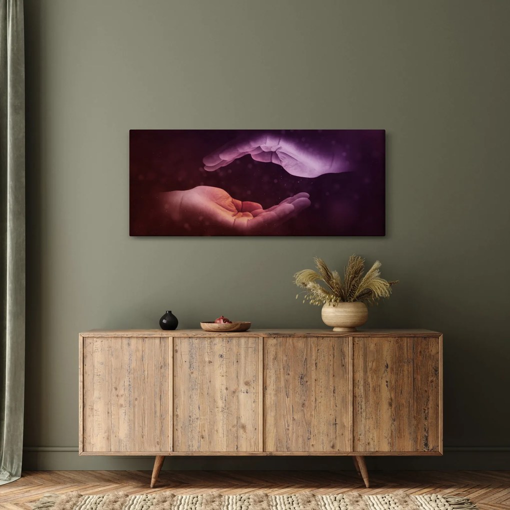 Kezek képe (120x50 cm)