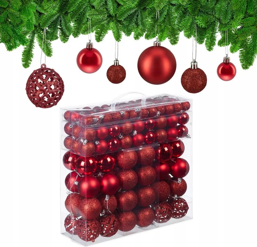 Karácsonyfadíszek 150 Db Karácsonyi Dekoráció A Karácsonyfára