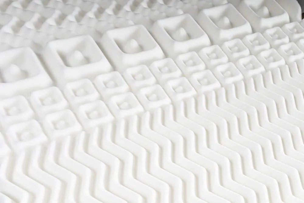 Vitaroll - Akupresszúrás 7 zónás Fedőmatrac Bamboo huzattal 90x200cm