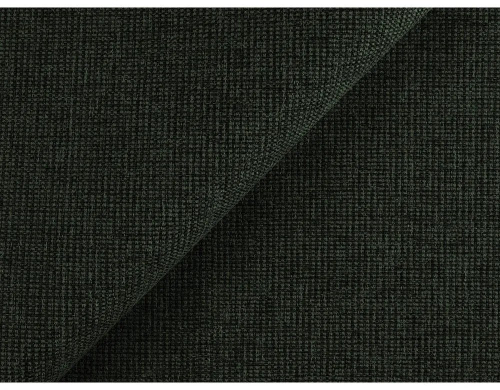 Sötétzöld kinyitható sarokkanapé (jobb oldali-heverő résszel) Hale – Makamii