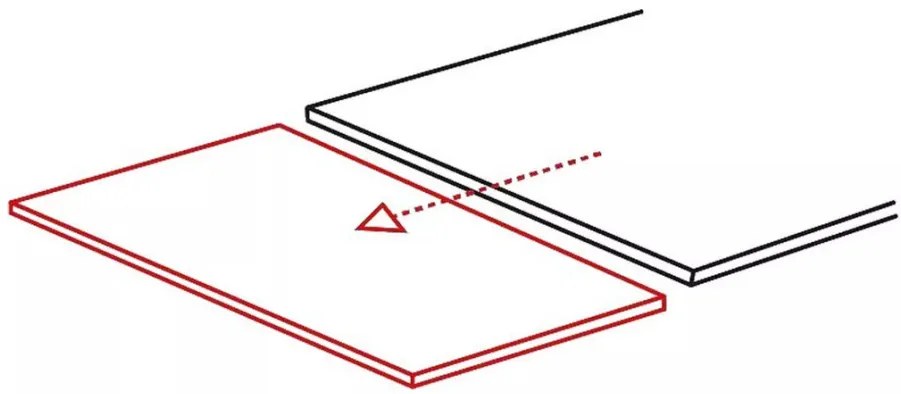 Diuna bővíthető kerámia étkezőasztal matt fehér 160-240 cm