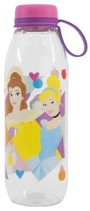 Disney Hercegnők Bright Ecozen műanyag kulacs csavaros kupakkal 650 ml