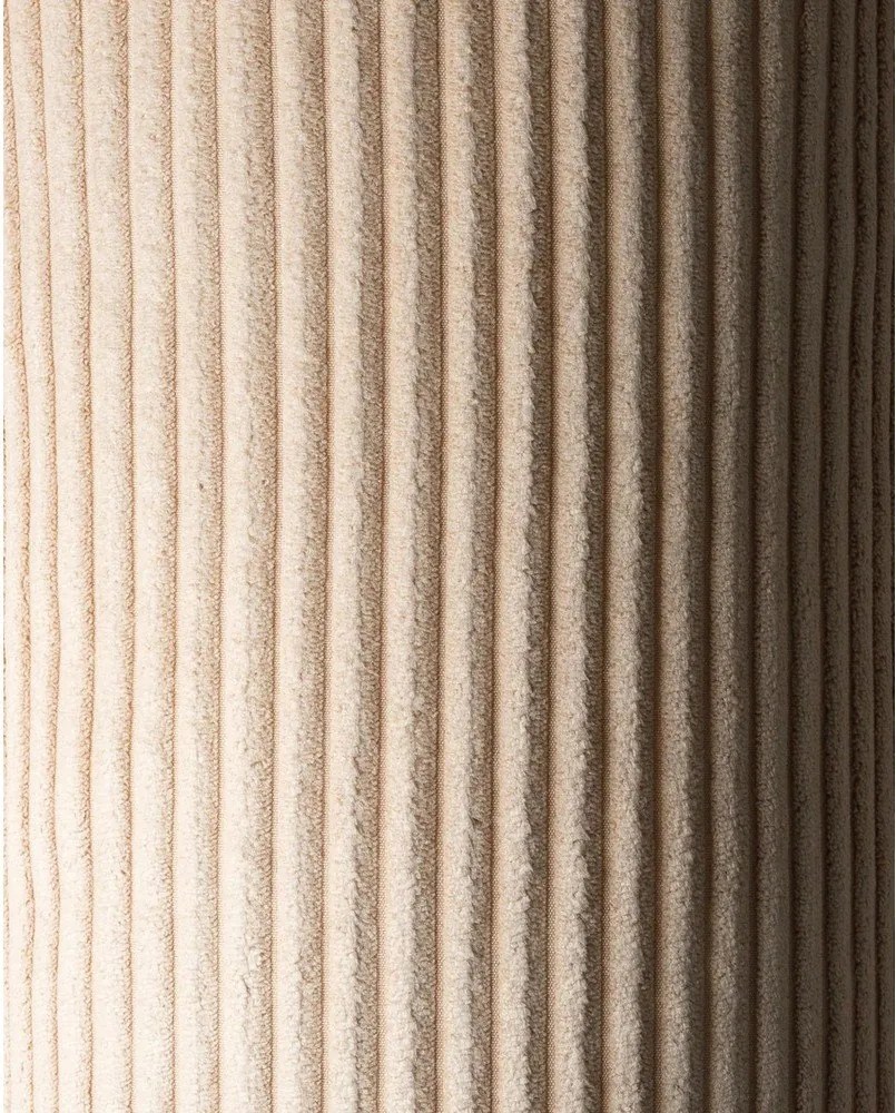 Világosbarna kordbársony párna gyerek kanapéhoz Block – Wigiwama