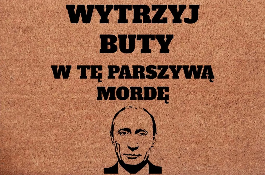 Lábtörlő A Bejárati Ajtó Alá Töröld Le A Cipőt Ebben A Mocskos Pofában