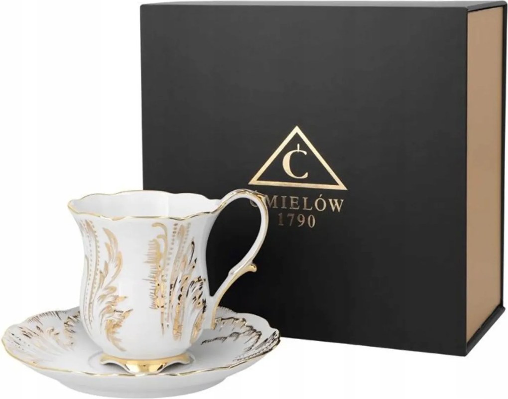 Ćmielów Aphrodité Jubileumi Csésze 270 ml Aranyozott Ajándék