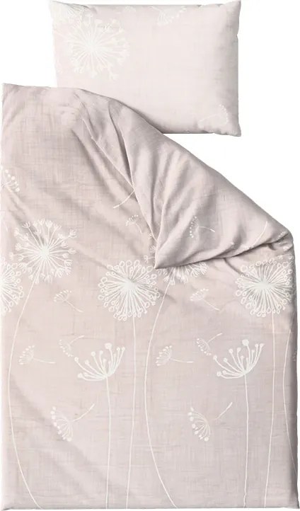 Pamut ágyneműhuzat SOFT MEADOW barna Ágyneműhuzat mérete: 70 x 90 cm | 140 x 200 cm