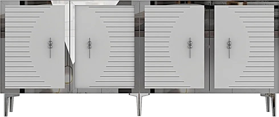 Tuna 180 - White, Silver