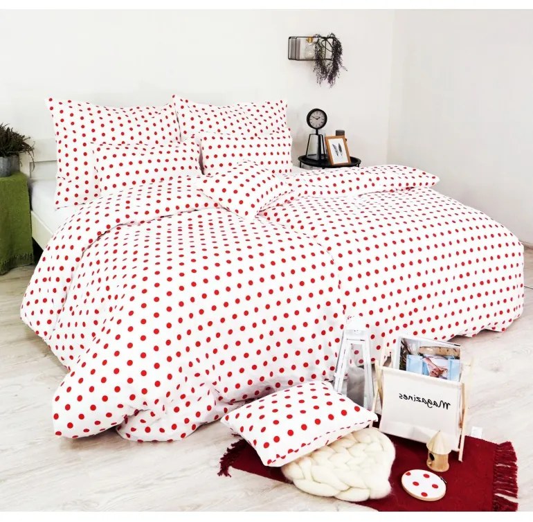 EMI Róma pamut ágyneműhuzat, A standard egyszemélyes ágy szett tartalma: 1x 140x200 + 1x 70x90