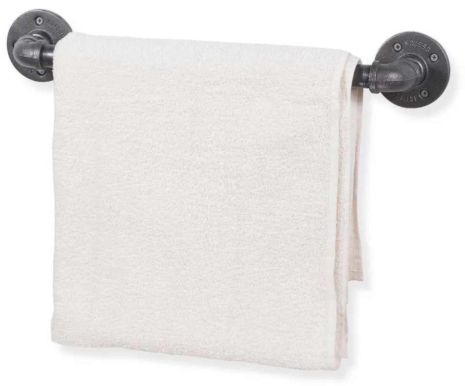 Törölközőtartó BORURAF 7x47 cm szürke