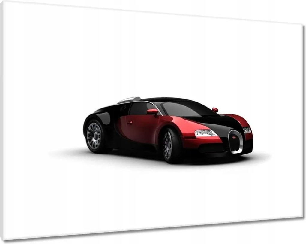 Vászonkép 100x70 Piros Bugatti Veyron