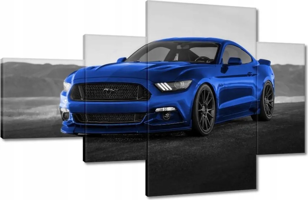 Képek 130x80 Kék Ford Mustang