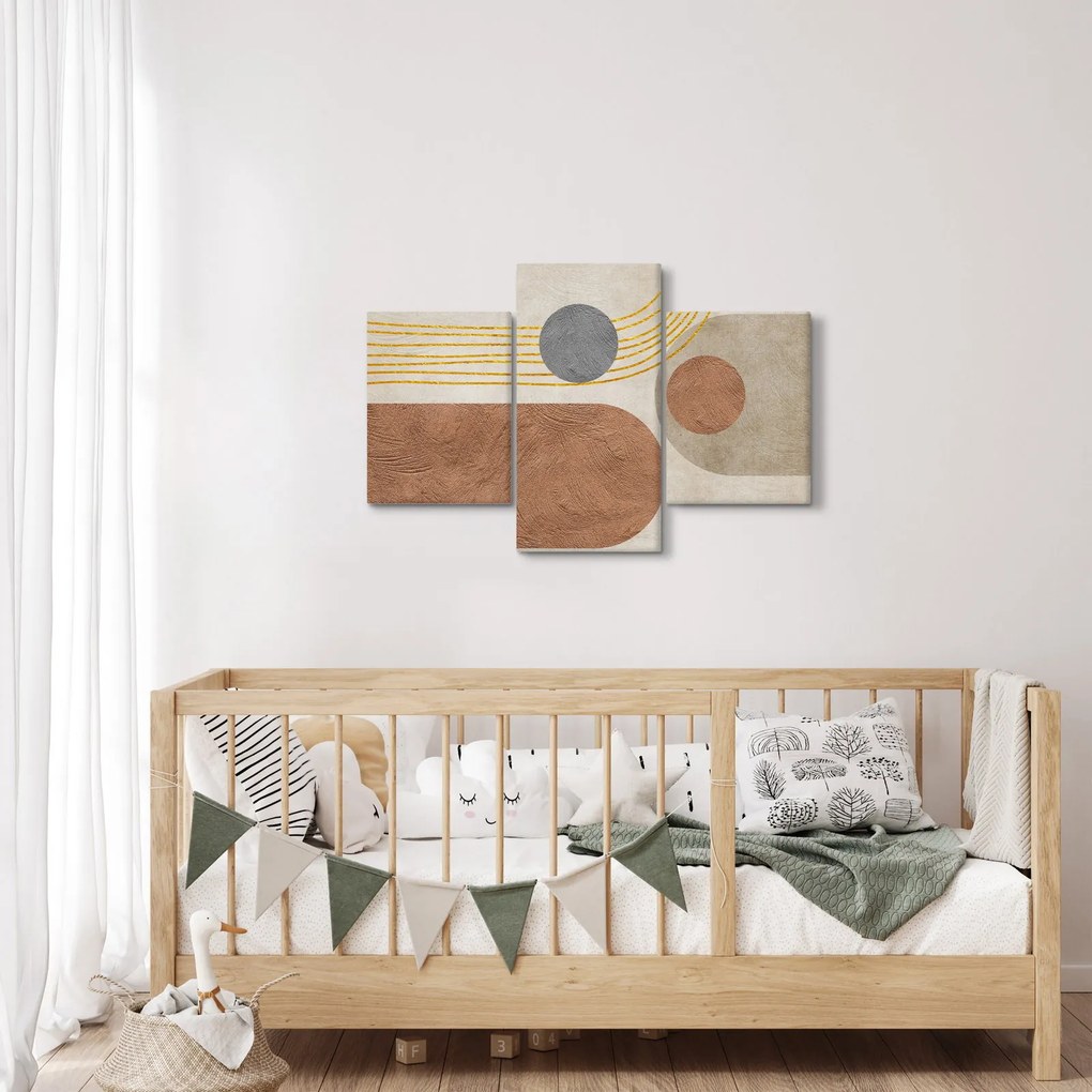 Kép - Modern kollázs (90x60 cm)
