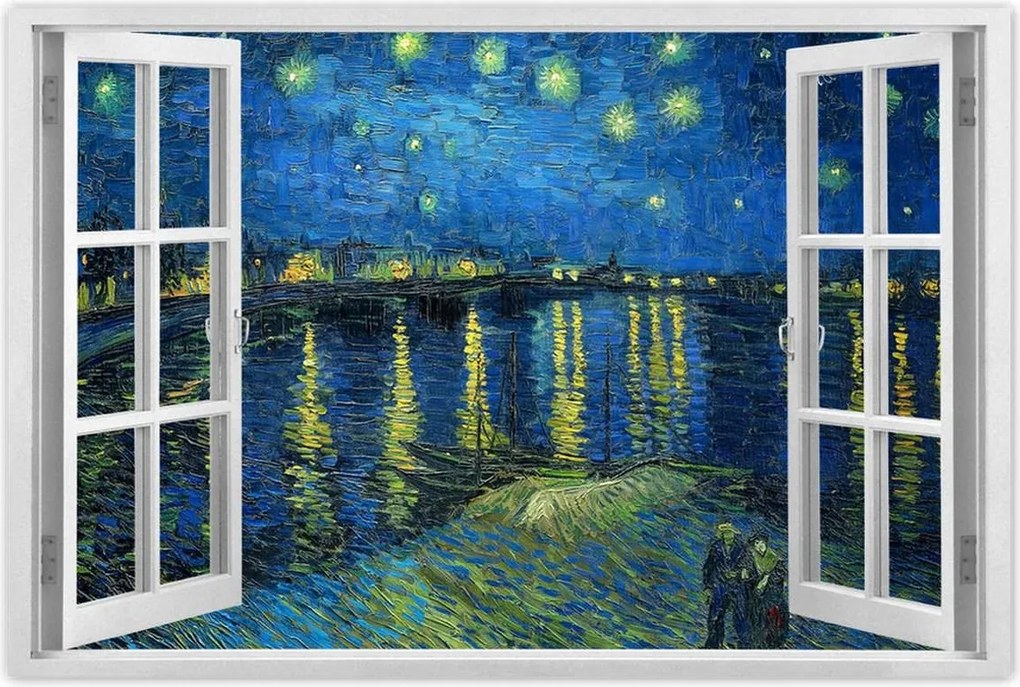 Poszterek 90x60 Csillagos éj a Rodan felett