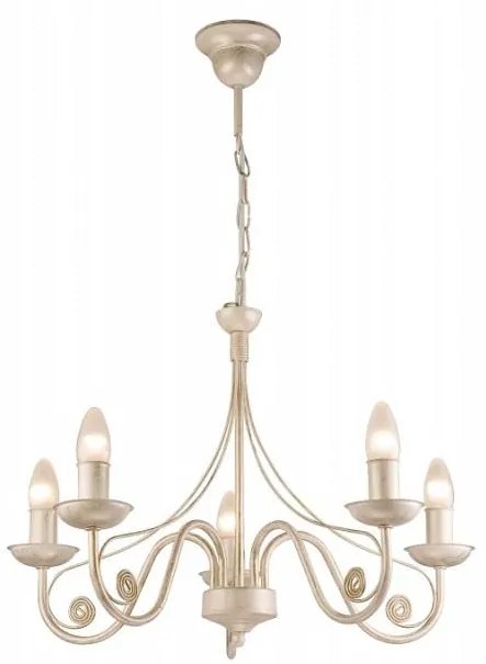 Csillár láncon DONATO 5xE14/40W/230V